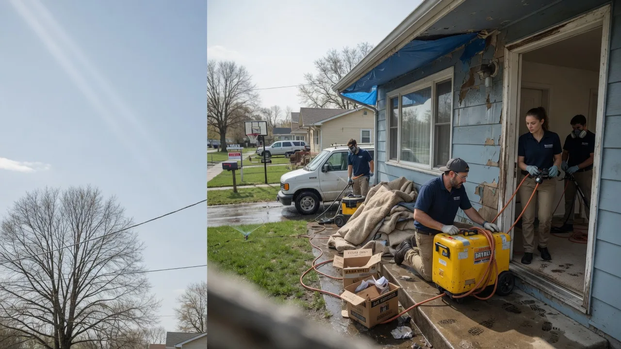 Basement Flood Cleanup in Garland, TX near me
